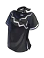 เสื้อยืดลายซิกแซก (ดำ)