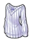 เสื้อสเวตเตอร์คอวีสีขาว