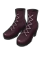 บูตสีแดงไวน์