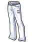 กางเกงสแล็ก Ghost White