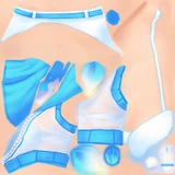 บิกินี่ป๊อป Crystal Blue