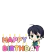 สติกเกอร์ Happy Birthday (Nuri)
