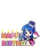สติกเกอร์ Happy Birthday (Arin)